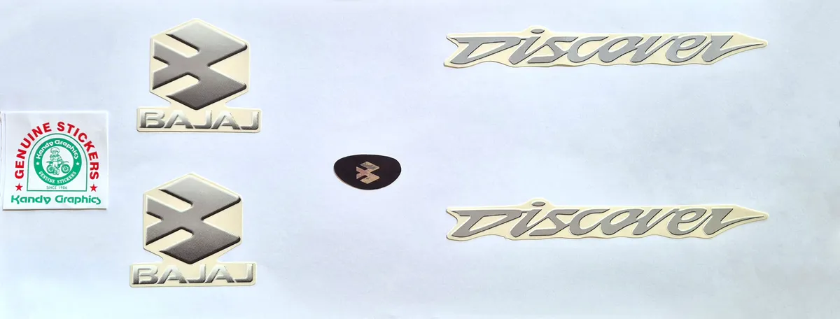 Bajaj Discover Very Old — DISCOVER sticker, Sri Lanka